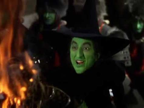 Smelting wicked witch in wizard of oz